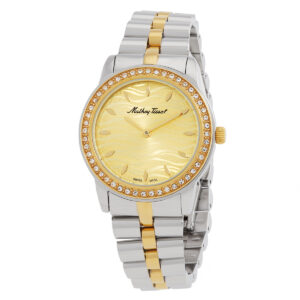Витрина mathey tissot artemis quartz crystal champagne dial ladies watch d10860bqdi