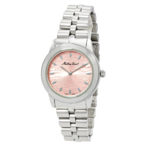 mathey tissot artemis quartz pink dial ladies watch d10860apk