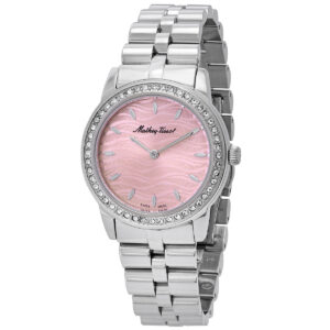 Home mathey tissot artemis quartz pink dial ladies watch d10860aqpk