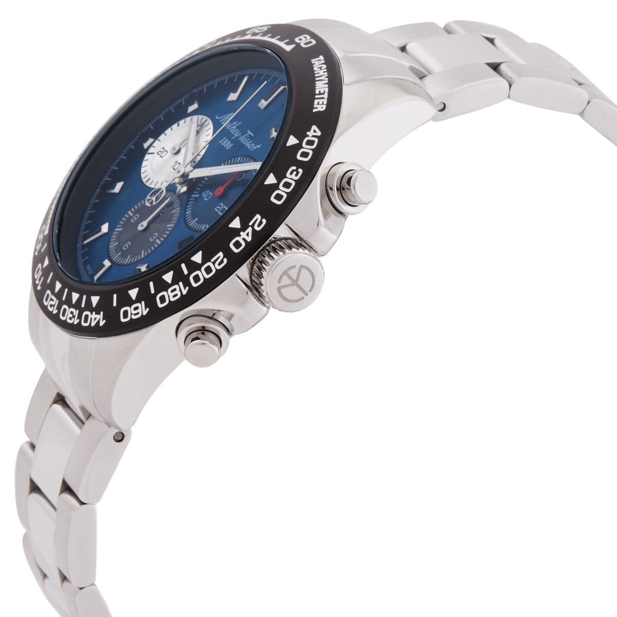 mathey tissot chrono ii chronograph quartz blue dial men's watch h938chabu mathey tissot chrono ii chronograph quartz blue dial men's watch h938chabu