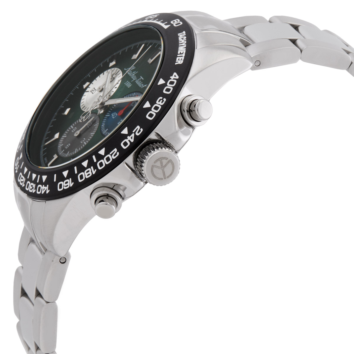 mathey tissot chrono ii chronograph quartz green dial men's watch h938chav mathey tissot chrono ii chronograph quartz green dial men's watch h938chav