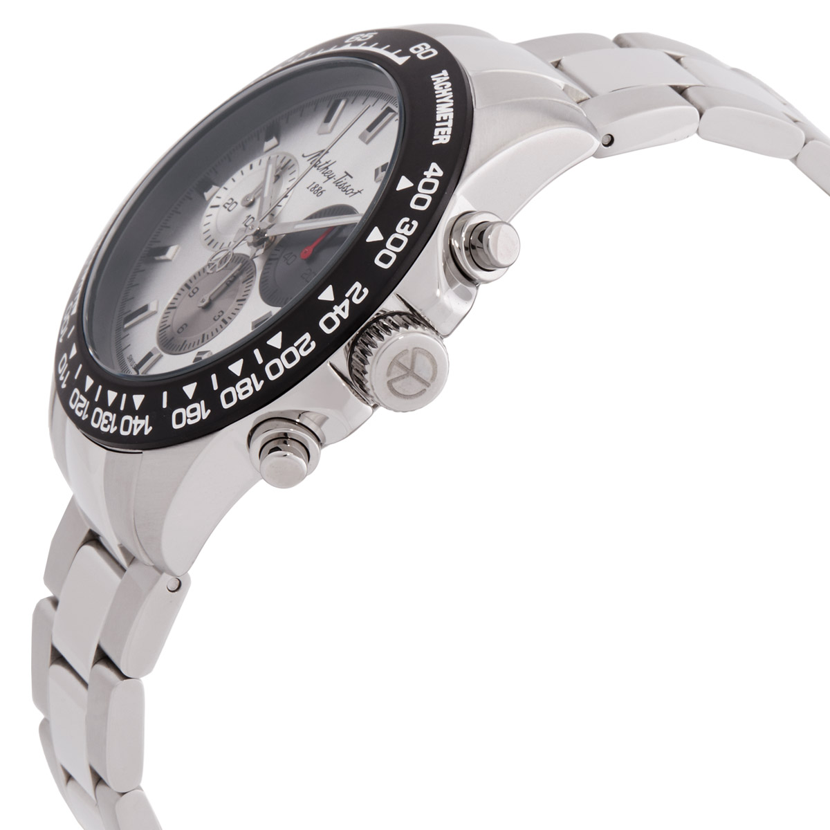 mathey tissot chrono ii chronograph quartz white dial men's watch h938chas mathey tissot chrono ii chronograph quartz white dial men's watch h938chas