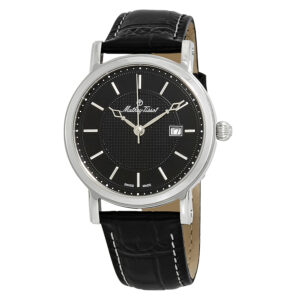 mathey tissot city black dial men's watch h611251an