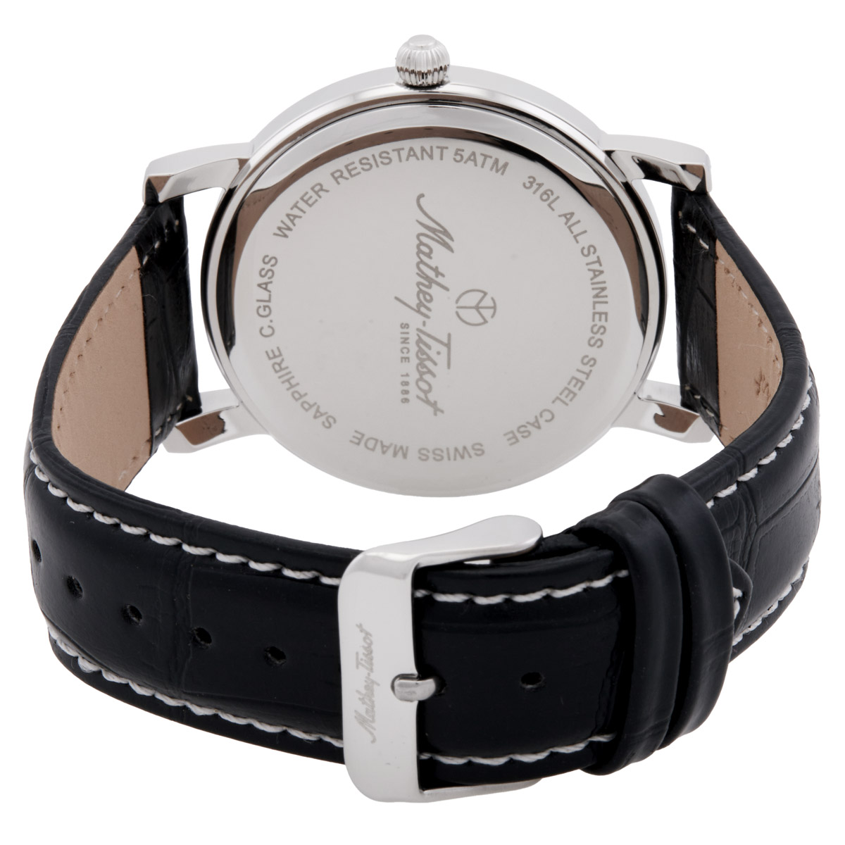 mathey tissot city quartz white dial men's watch h611252abr mathey tissot city quartz white dial men's watch h611252abr
