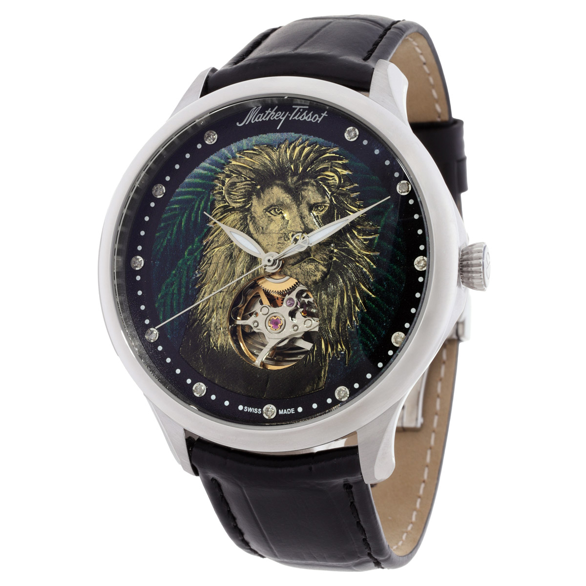 mathey tissot edmond auto handcrafted multi color dial men's watch mc1886alio mathey tissot edmond auto handcrafted multi color dial men's watch mc1886alio