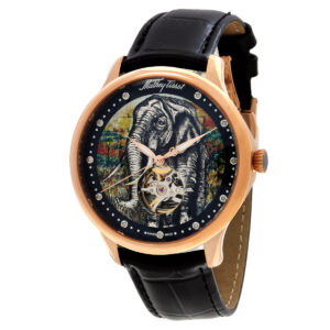 mathey tissot edmond auto handcrafted multi color dial men's watch mc1886pel