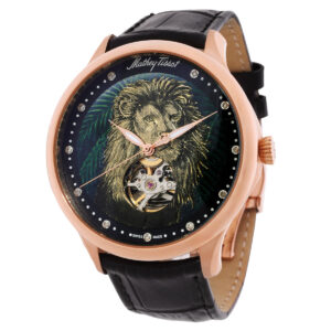 mathey tissot edmond auto handcrafted multi color dial men's watch mc1886plio