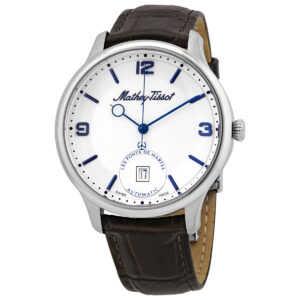 Витрина mathey tissot edmond automatic white dial men's watch ac1886ai