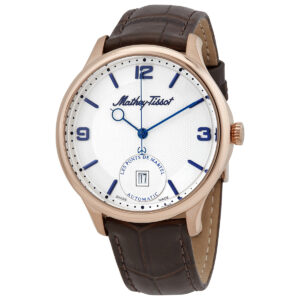 Home mathey tissot edmond automatic white dial men's watch ac1886pi