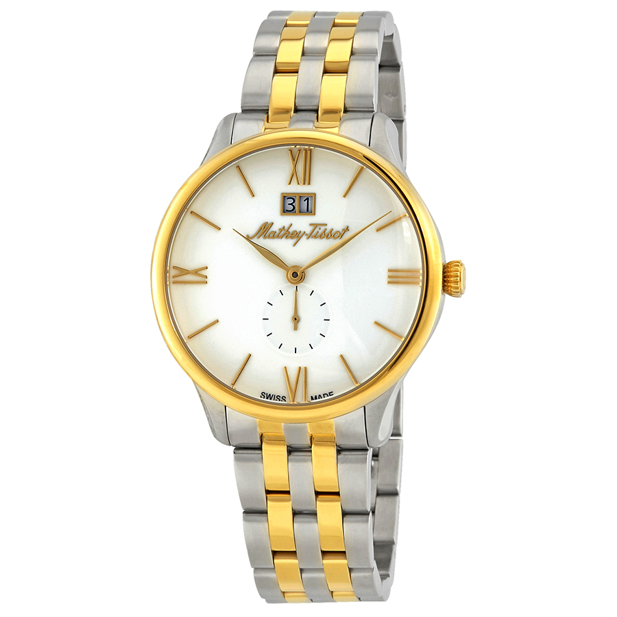 mathey tissot edmond metal white dial men's watch h1886mbi mathey tissot edmond metal white dial men's watch h1886mbi