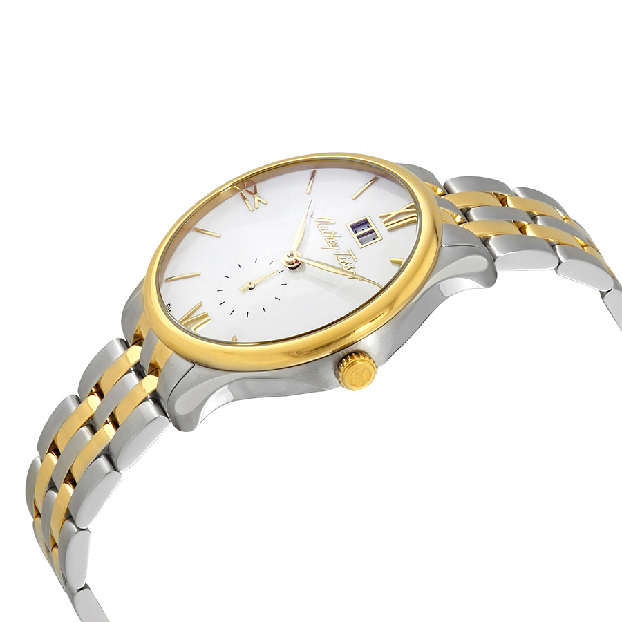 mathey tissot edmond metal white dial men's watch h1886mbi mathey tissot edmond metal white dial men's watch h1886mbi