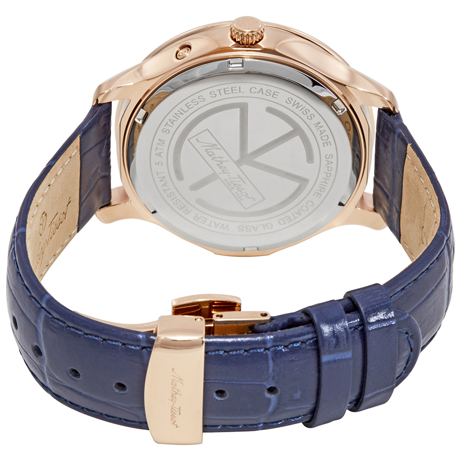 mathey tissot edmond moon phase blue dial men's watch h1886rpbu mathey tissot edmond moon phase blue dial men's watch h1886rpbu