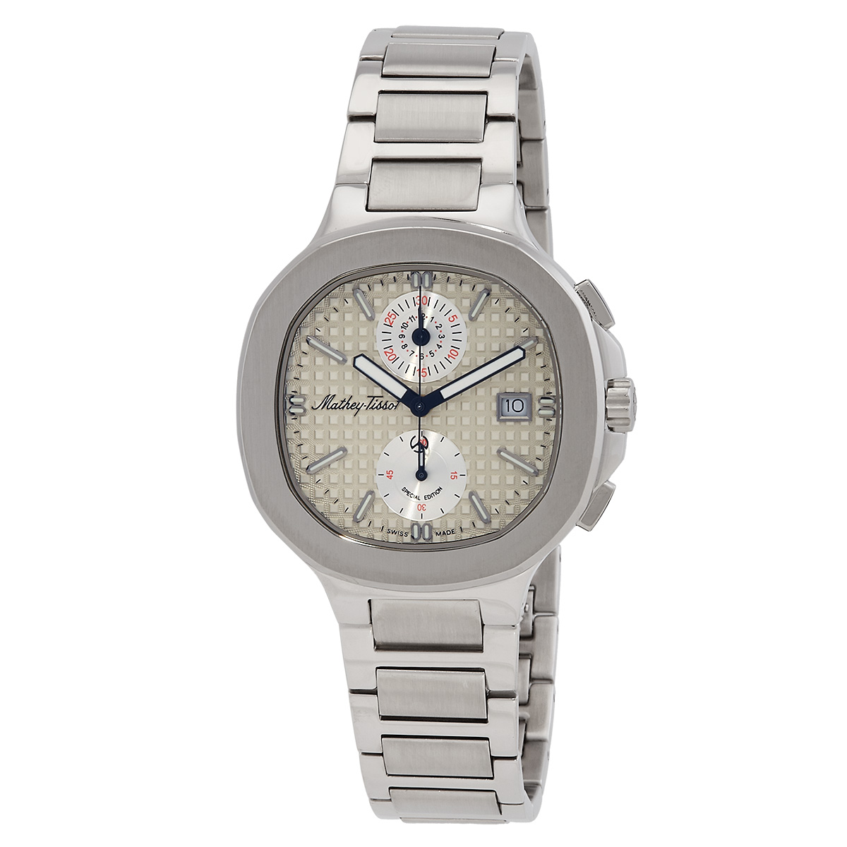 mathey tissot evasion chronograph quartz silver dial men's watch h152chas mathey tissot evasion chronograph quartz silver dial men's watch h152chas