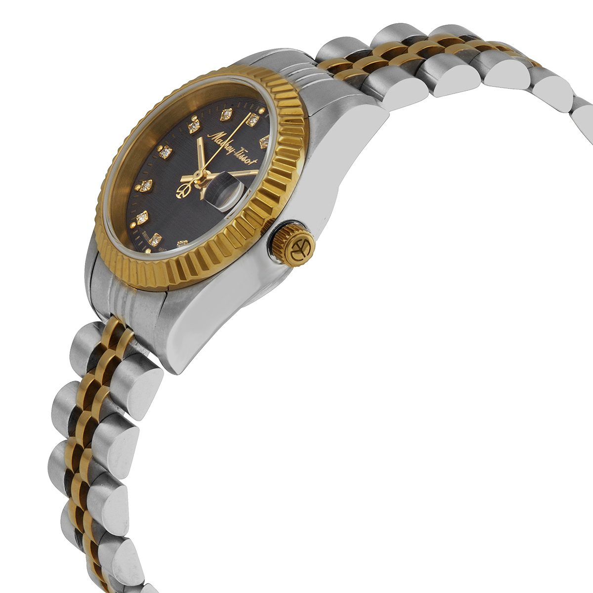 mathey tissot mathey ii quartz crystal black dial ladies watch d710bn mathey tissot mathey ii quartz crystal black dial ladies watch d710bn