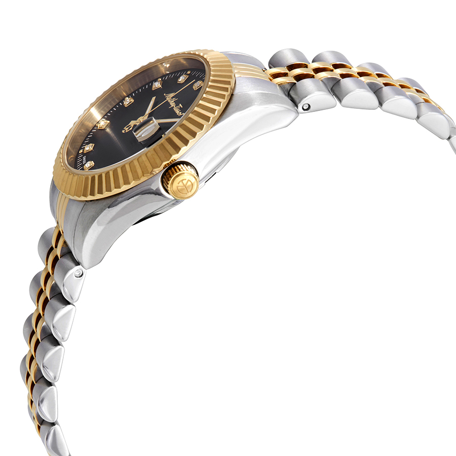 mathey tissot mathey iii quartz crystal black dial ladies watch d810bn mathey tissot mathey iii quartz crystal black dial ladies watch d810bn