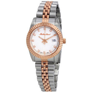 Витрина mathey tissot mathey iii quartz crystal white dial ladies watch d810ra