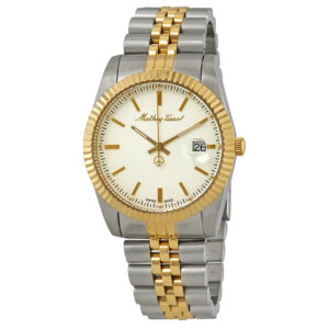 Витрина mathey tissot mathey iii quartz silver dial men's watch h810bi