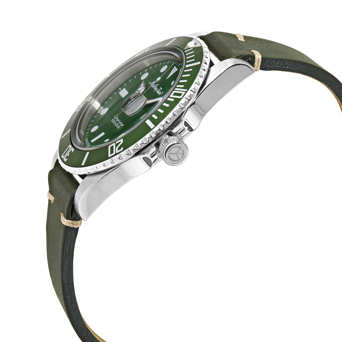mathey tissot mathey vintage quartz green dial men's watch h9010alv mathey tissot mathey vintage quartz green dial men's watch h9010alv