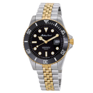 mathey tissot mathy ceramic quartz black dial men's watch h901crbn