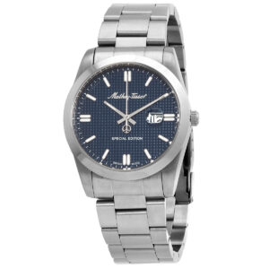 Витрина mathey tissot mathy chess quartz blue dial men's watch h452abu