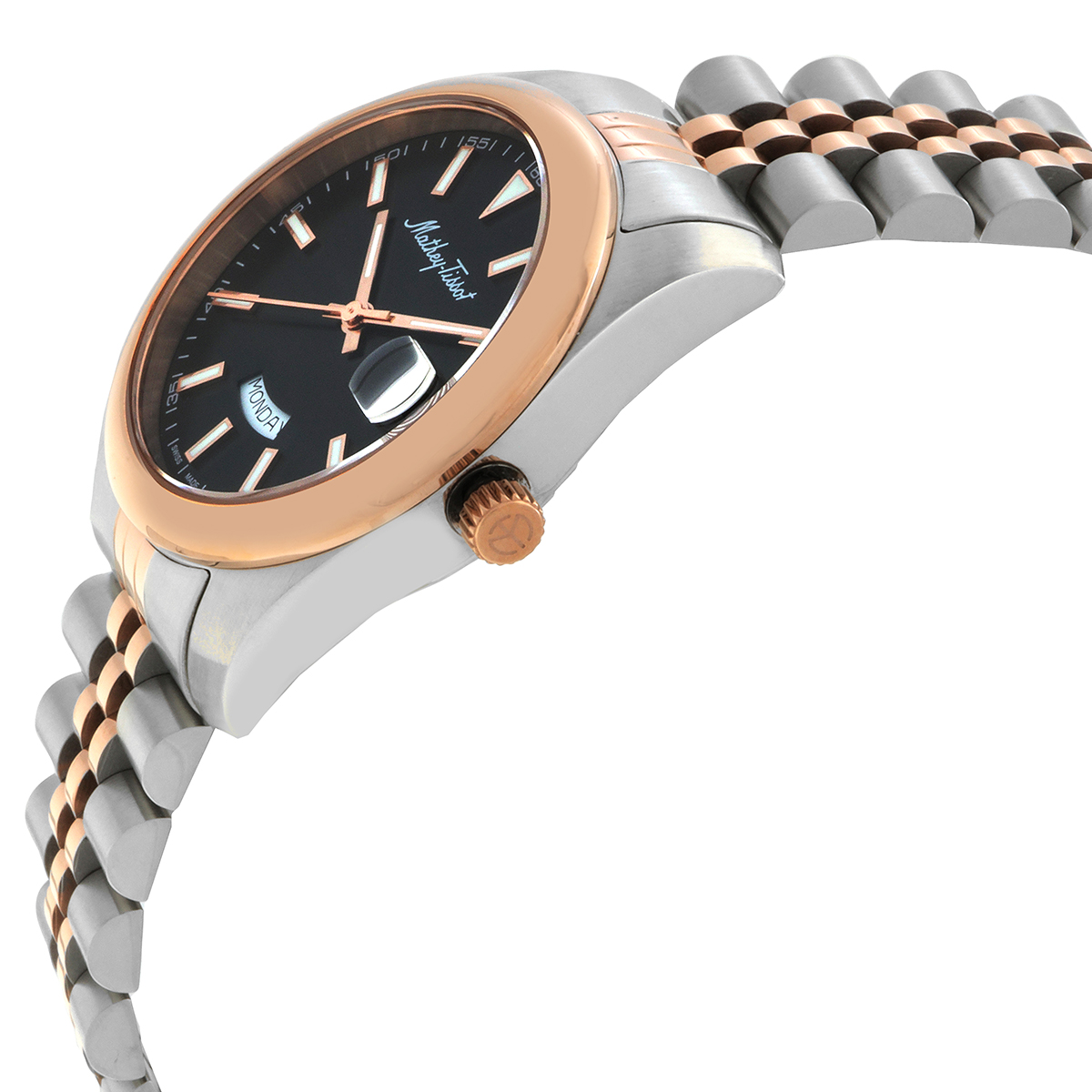 mathey tissot mathy day date quartz black dial men's watch d510rs mathey tissot mathy day date quartz black dial men's watch d510rs