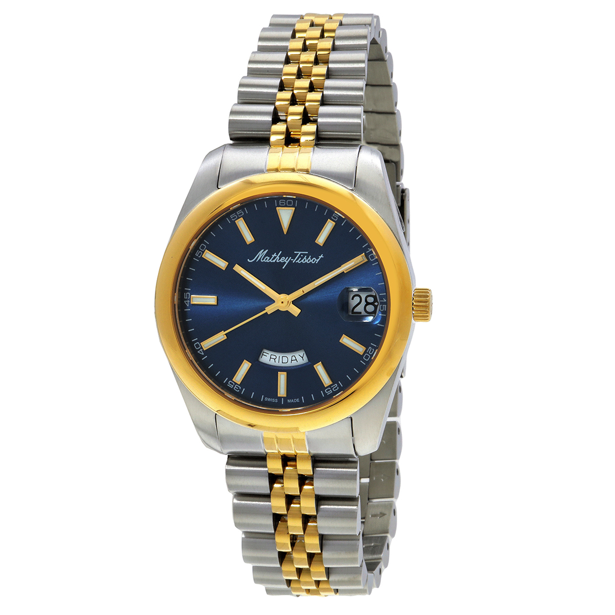 mathey tissot mathy day date quartz blue dial ladies watch d510bbu mathey tissot mathy day date quartz blue dial ladies watch d510bbu