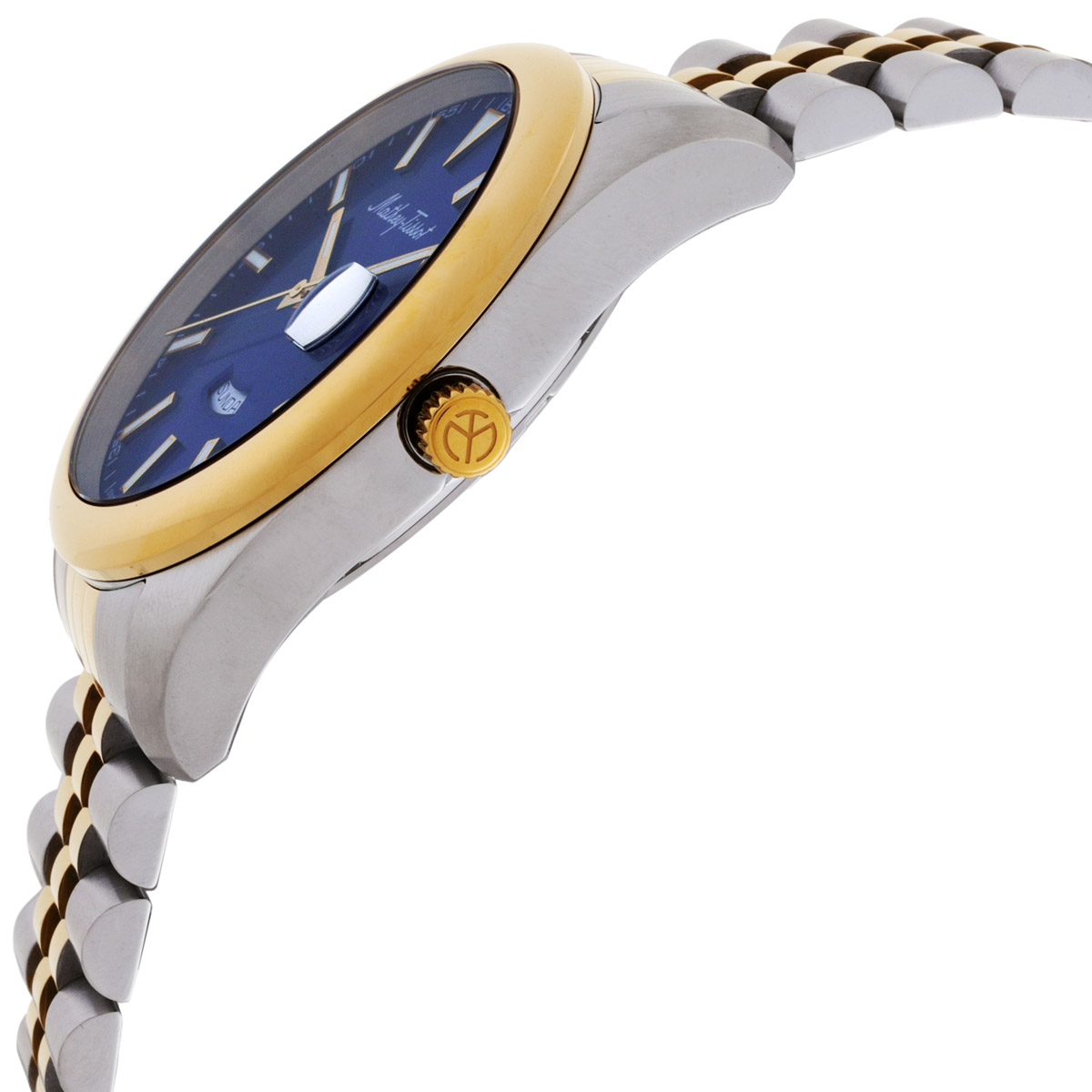 mathey tissot mathy day date quartz blue dial men's watch h510bbu mathey tissot mathy day date quartz blue dial men's watch h510bbu