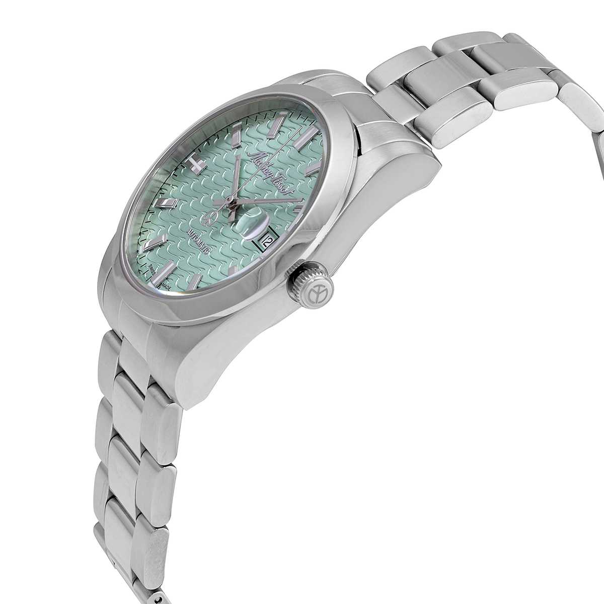 mathey tissot mathy i automatic green dial men's watch h1450atv mathey tissot mathy i automatic green dial men's watch h1450atv