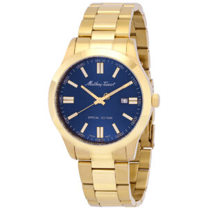 Home mathey tissot mathy i jumbo quartz blue dial men's watch h455pbu