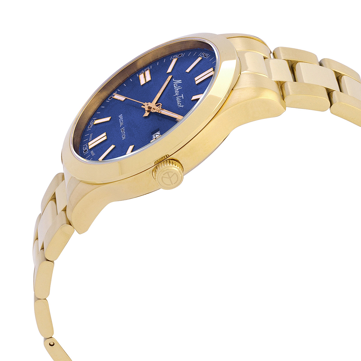 mathey tissot mathy i jumbo quartz blue dial men's watch h455pbu mathey tissot mathy i jumbo quartz blue dial men's watch h455pbu