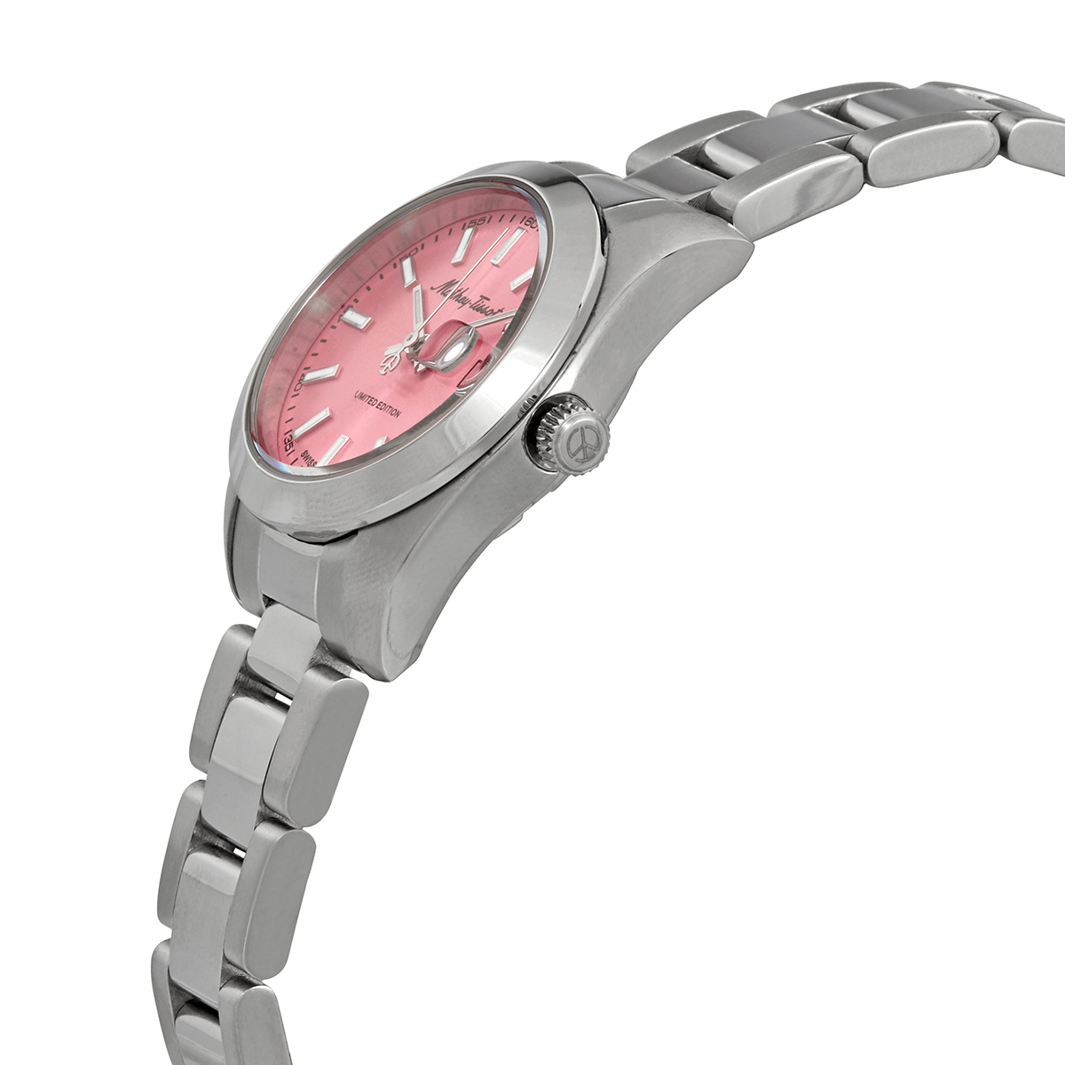 mathey tissot mathy i le quartz pink dial ladies watch d451pk mathey tissot mathy i le quartz pink dial ladies watch d451pk