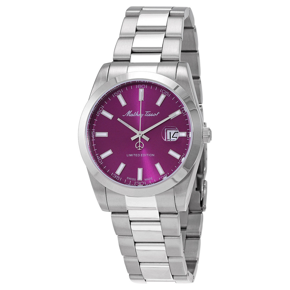 mathey tissot mathy i le quartz purple dial men's watch h451pu mathey tissot mathy i le quartz purple dial men's watch h451pu