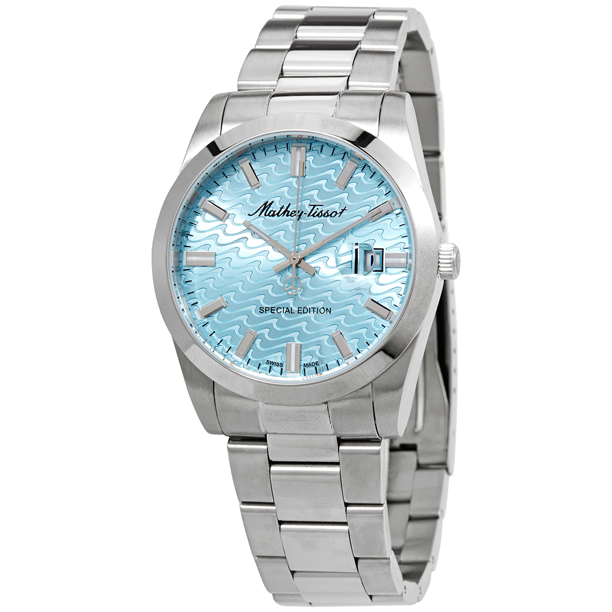 mathey tissot mathy i quartz blue dial men's watch h450se mathey tissot mathy i quartz blue dial men's watch h450se