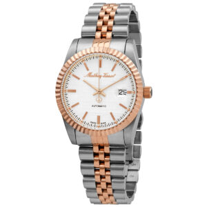 Витрина mathey tissot mathy iii automatic silver dial men's watch h1810atra