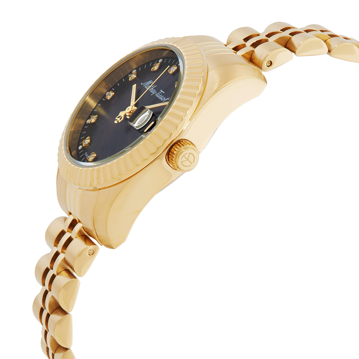 mathey tissot mathy iii mop quartz black dial ladies watch d910pn mathey tissot mathy iii mop quartz black dial ladies watch d910pn