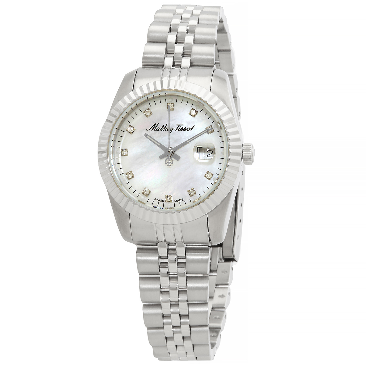 mathey tissot mathy iii mop quartz white dial ladies watch d910ai mathey tissot mathy iii mop quartz white dial ladies watch d910ai
