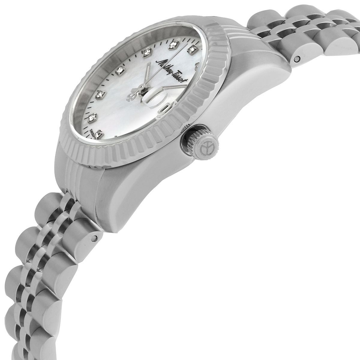 mathey tissot mathy iii mop quartz white dial ladies watch d910ai mathey tissot mathy iii mop quartz white dial ladies watch d910ai