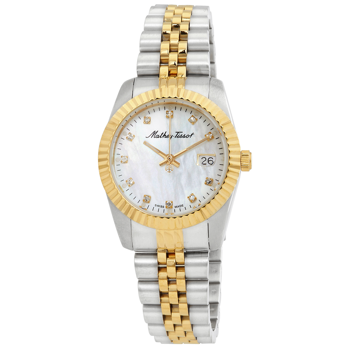 mathey tissot mathy iii mop quartz white dial ladies watch d910bi mathey tissot mathy iii mop quartz white dial ladies watch d910bi