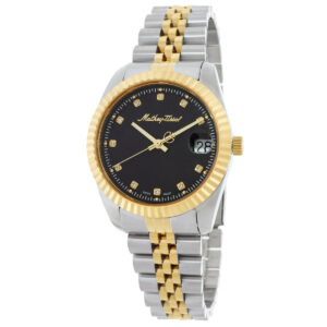 mathey tissot mathy iii quartz black dial ladies watch d807bn