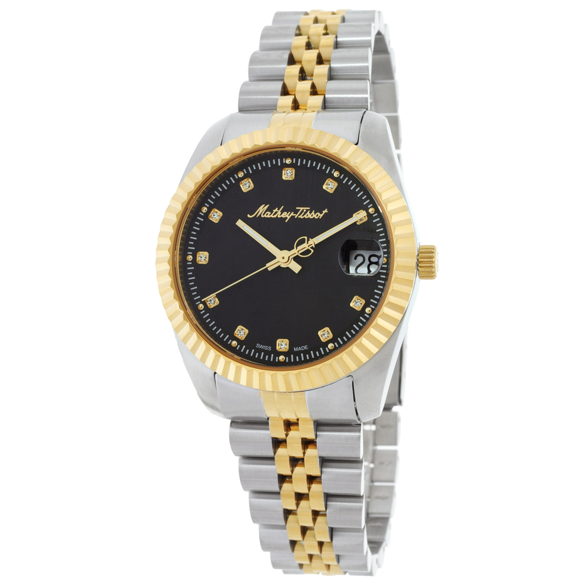 mathey tissot mathy iii quartz black dial ladies watch d807bn mathey tissot mathy iii quartz black dial ladies watch d807bn