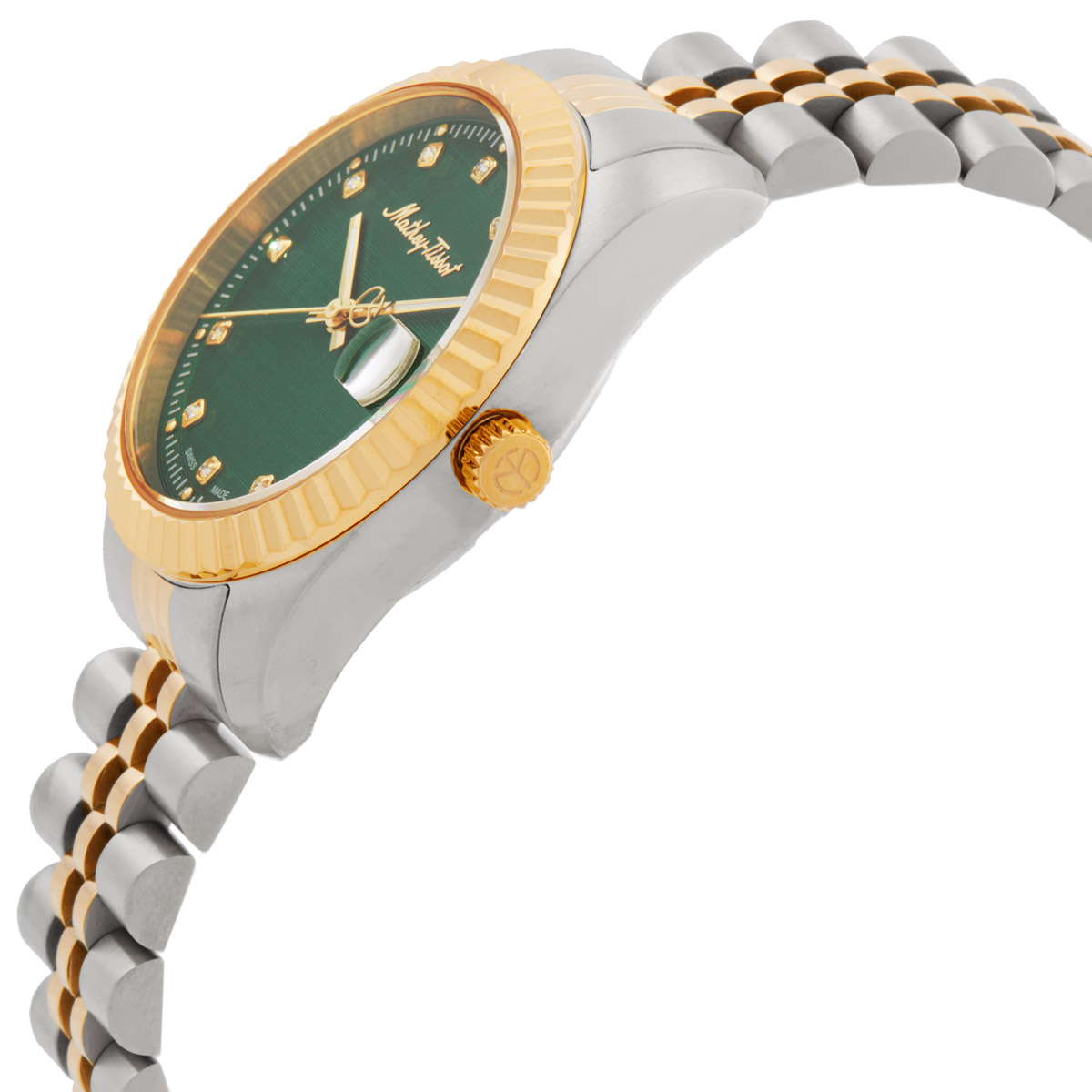 mathey tissot mathy iii quartz green dial ladies watch d807bv mathey tissot mathy iii quartz green dial ladies watch d807bv