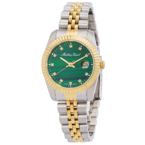 Home mathey tissot mathy iii quartz green dial ladies watch d810bsv