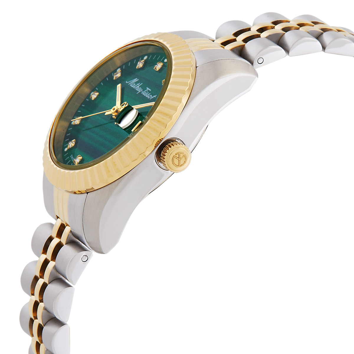mathey tissot mathy iii quartz green dial ladies watch d810bsv mathey tissot mathy iii quartz green dial ladies watch d810bsv