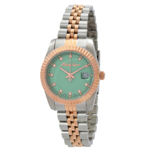 Витрина mathey tissot mathy iii quartz green dial ladies watch d810rv