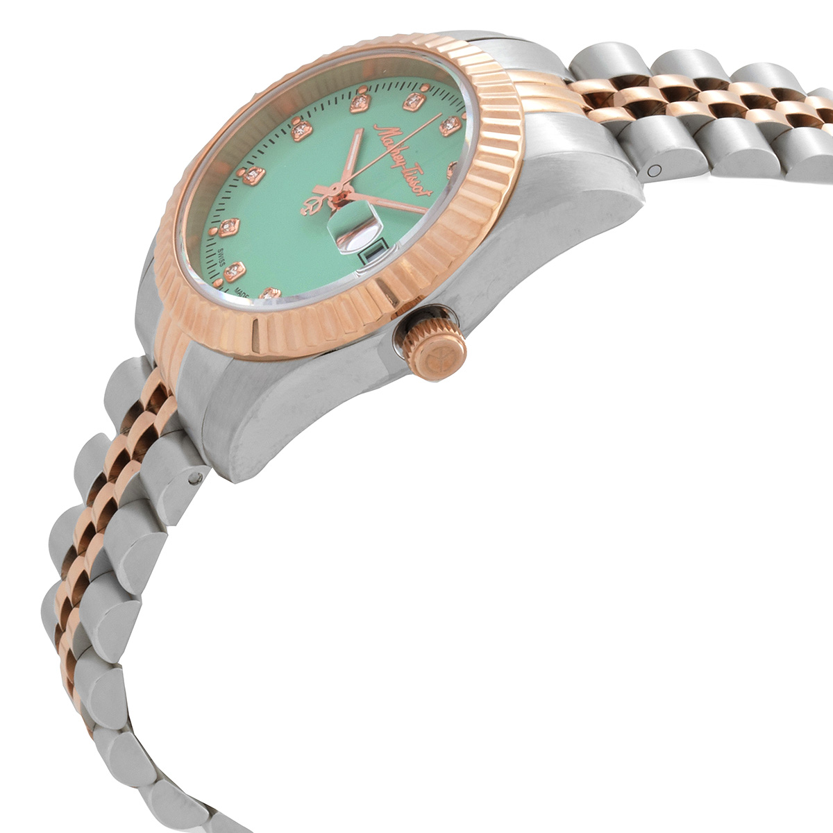 mathey tissot mathy iii quartz green dial ladies watch d810rv mathey tissot mathy iii quartz green dial ladies watch d810rv
