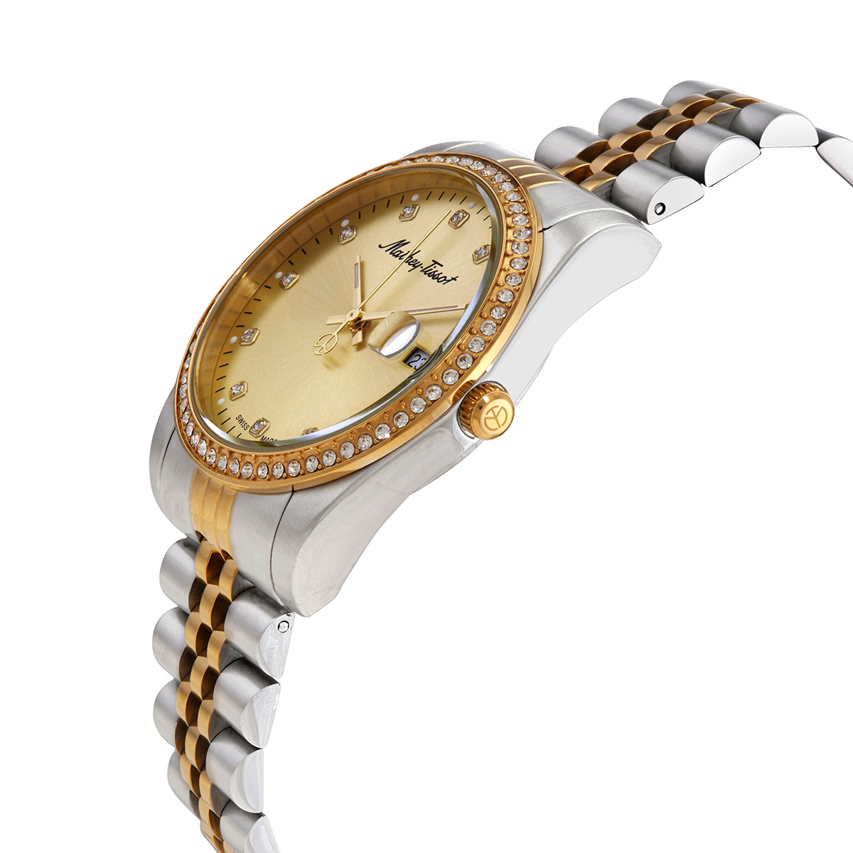 mathey tissot mathy iv quartz crystal champagne dial men's watch h709bdqi mathey tissot mathy iv quartz crystal champagne dial men's watch h709bdqi