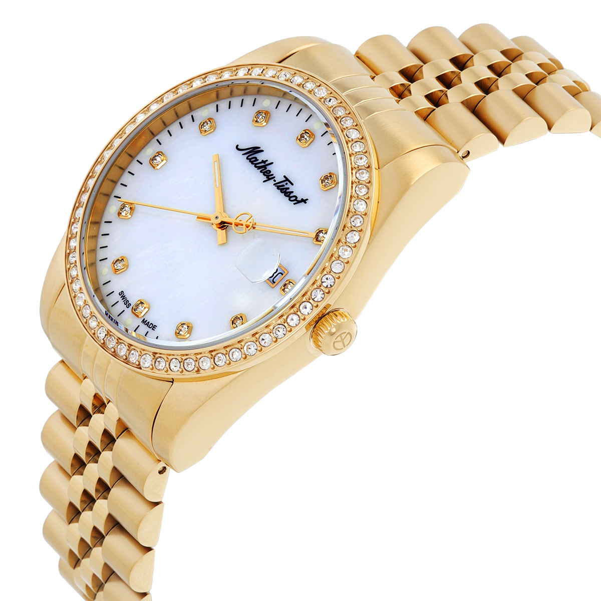 mathey tissot mathy iv quartz mother of pearl dial men's watch h709pqi mathey tissot mathy iv quartz mother of pearl dial men's watch h709pqi
