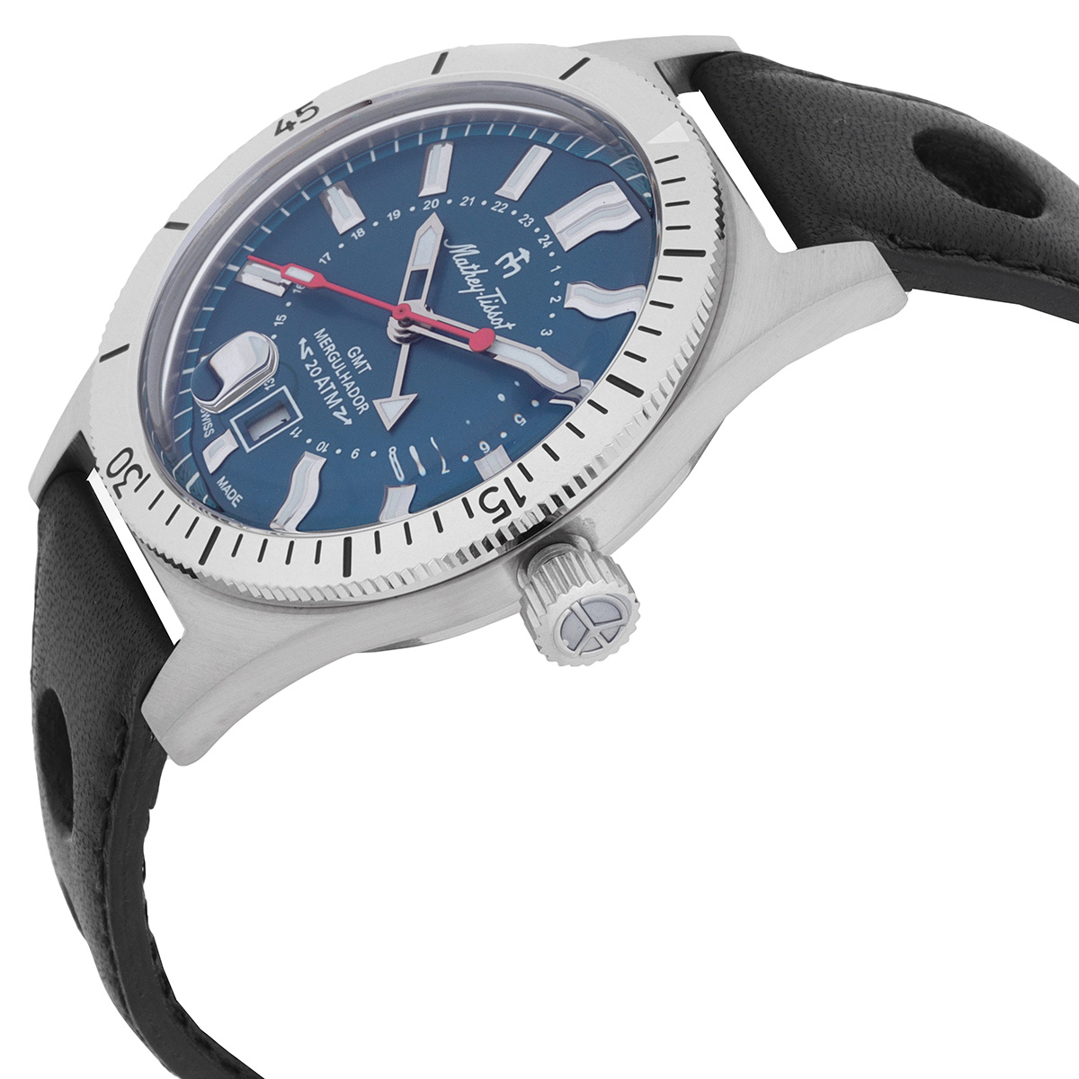 mathey tissot mergulhador gmt quartz blue dial men's watch mrgabu mathey tissot mergulhador gmt quartz blue dial men's watch mrgabu