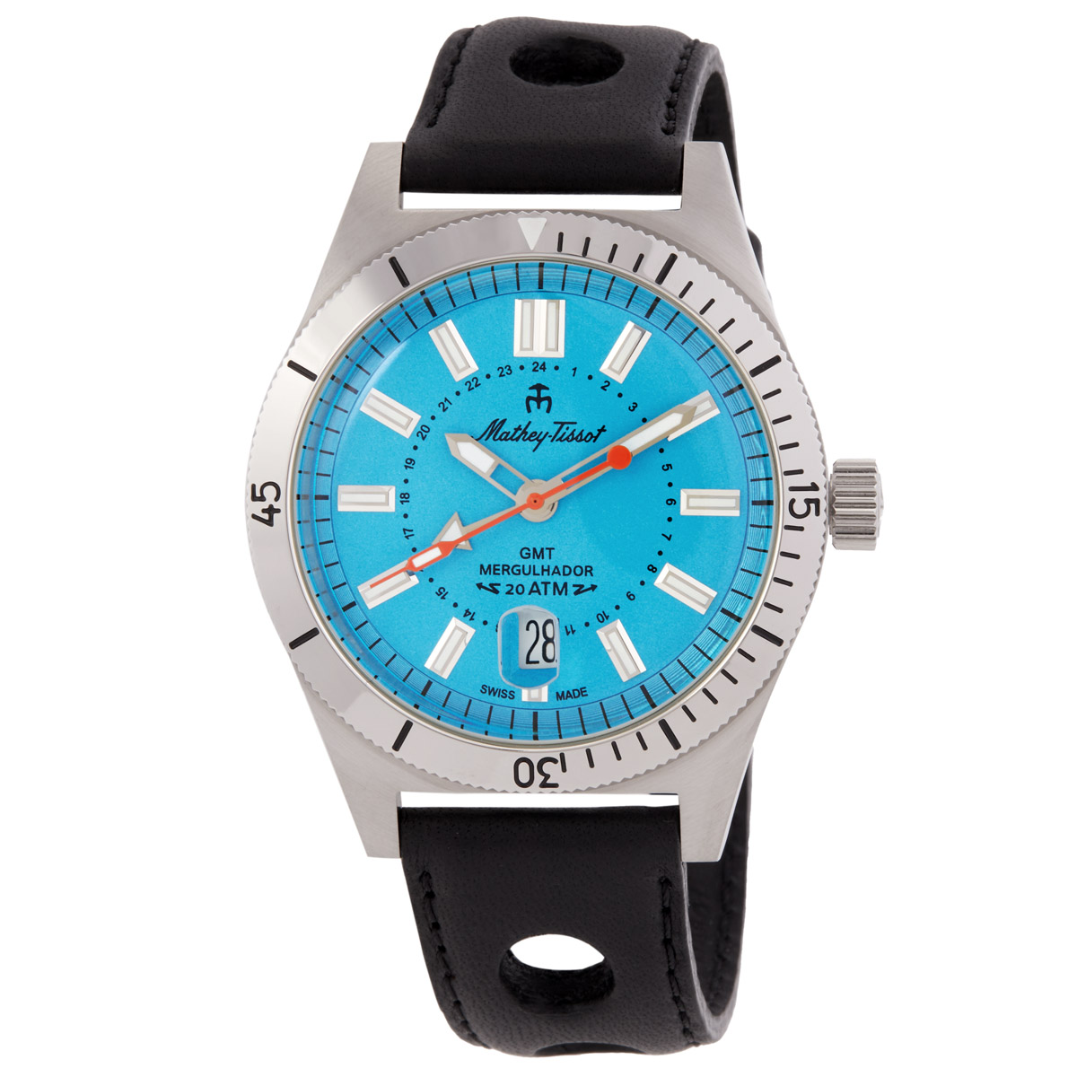 mathey tissot mergulhador gmt quartz blue dial men's watch mrgsk mathey tissot mergulhador gmt quartz blue dial men's watch mrgsk