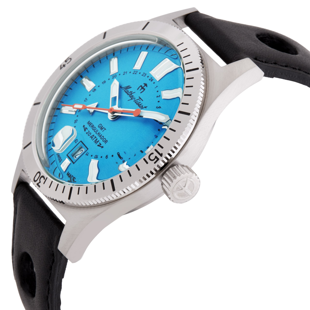 mathey tissot mergulhador gmt quartz blue dial men's watch mrgsk mathey tissot mergulhador gmt quartz blue dial men's watch mrgsk